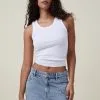 Cotton On Women Denim Low Rise Mini Skirt