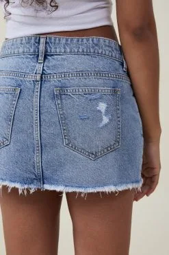 Cotton On Women Denim Low Rise Mini Skirt -Sweaters And Cardigans Sales 2055675 15 4