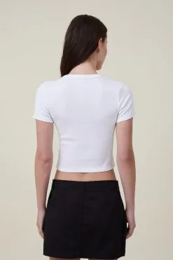 Cotton On Women Fitted Rib Graphic Longline Tee 8 Cotton On Women Fitted Rib Graphic Longline Tee -Sweaters And Cardigans Sales 2055917 25 3