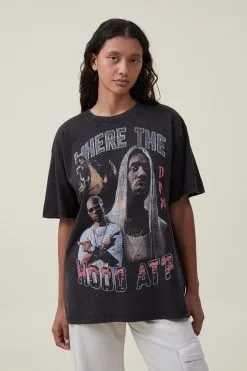 Cotton On Women Boxy Fit Lcn Graphic Tee