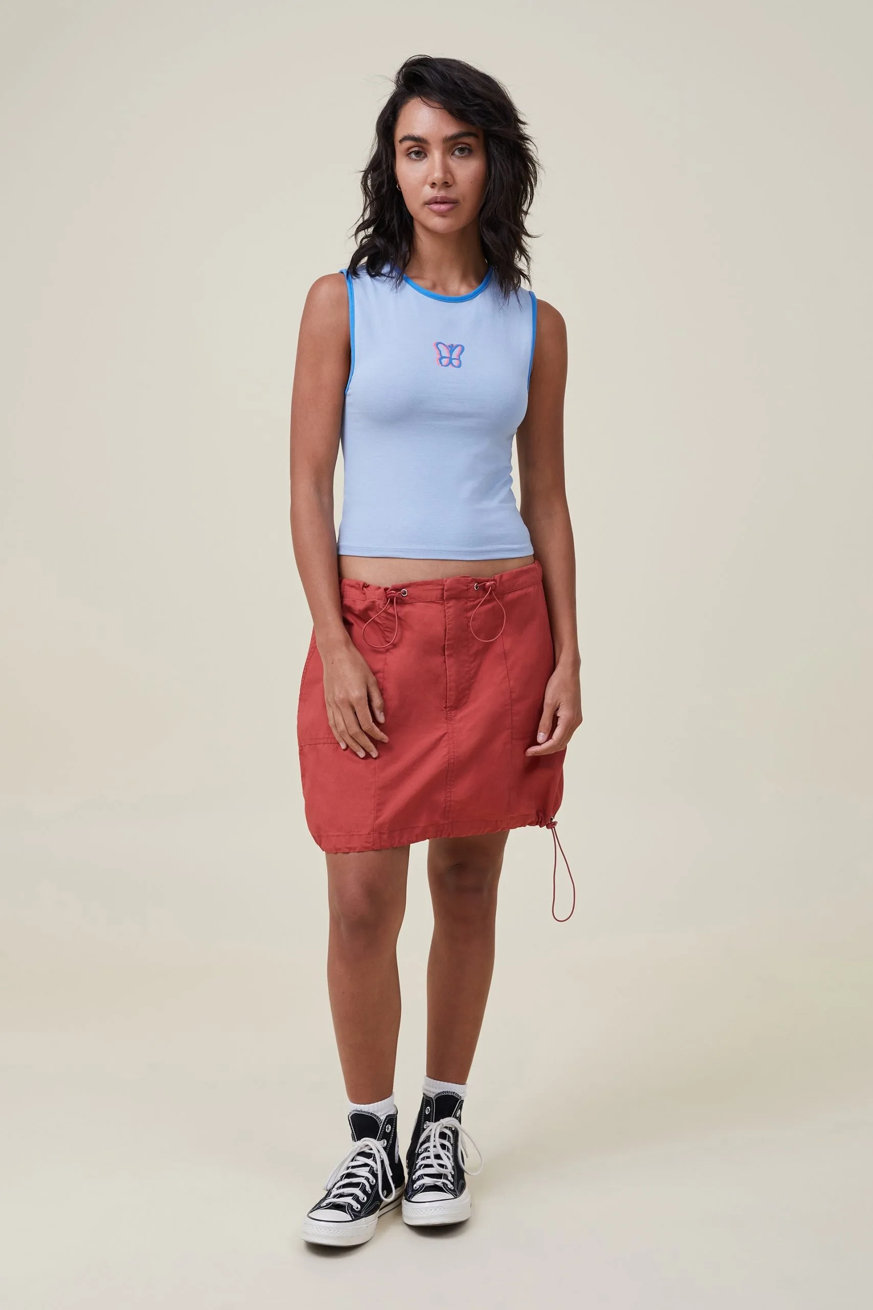 Cotton On Women 90 S Crop Graphic Tank 3 Cotton On Women 90 S Crop Graphic Tank - Image 2