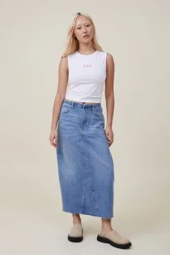 Cotton On Women 90 S Crop Graphic Tank -Sweaters And Cardigans Sales 2055972 07 4