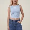 Cotton On Women 90 S Crop Graphic Tank -Sweaters And Cardigans Sales 2055972 08 2