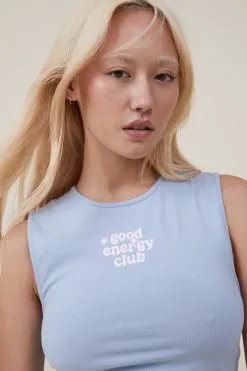 Cotton On Women 90 S Crop Graphic Tank -Sweaters And Cardigans Sales 2055972 08 4