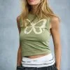Cotton On Women 90 S Crop Graphic Tank -Sweaters And Cardigans Sales 2055972 10 2