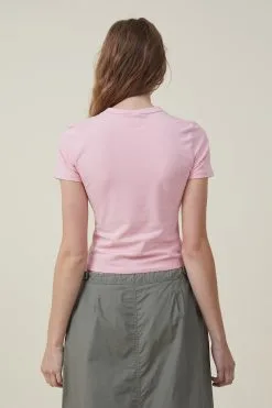 Cotton On Women Lcn Smiley Fitted Longline Tee -Sweaters And Cardigans Sales 2056021 02 3