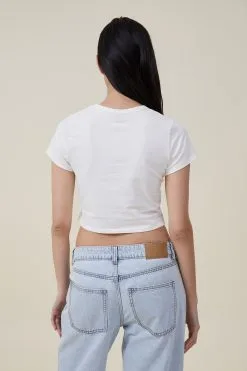 Cotton On Women Micro Fit Lcn Graphic Tee -Sweaters And Cardigans Sales 2056095 11 3