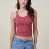 Cotton On Women Staple Rib Scoop Neck Tank -Sweaters And Cardigans Sales 2056161 12 2