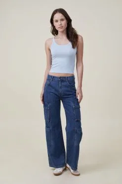 Cotton On Women Staple Rib Scoop Neck Tank -Sweaters And Cardigans Sales 2056161 13 1