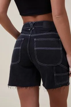 Cotton On Women Panelled Denim Short -Sweaters And Cardigans Sales 2056200 08 5