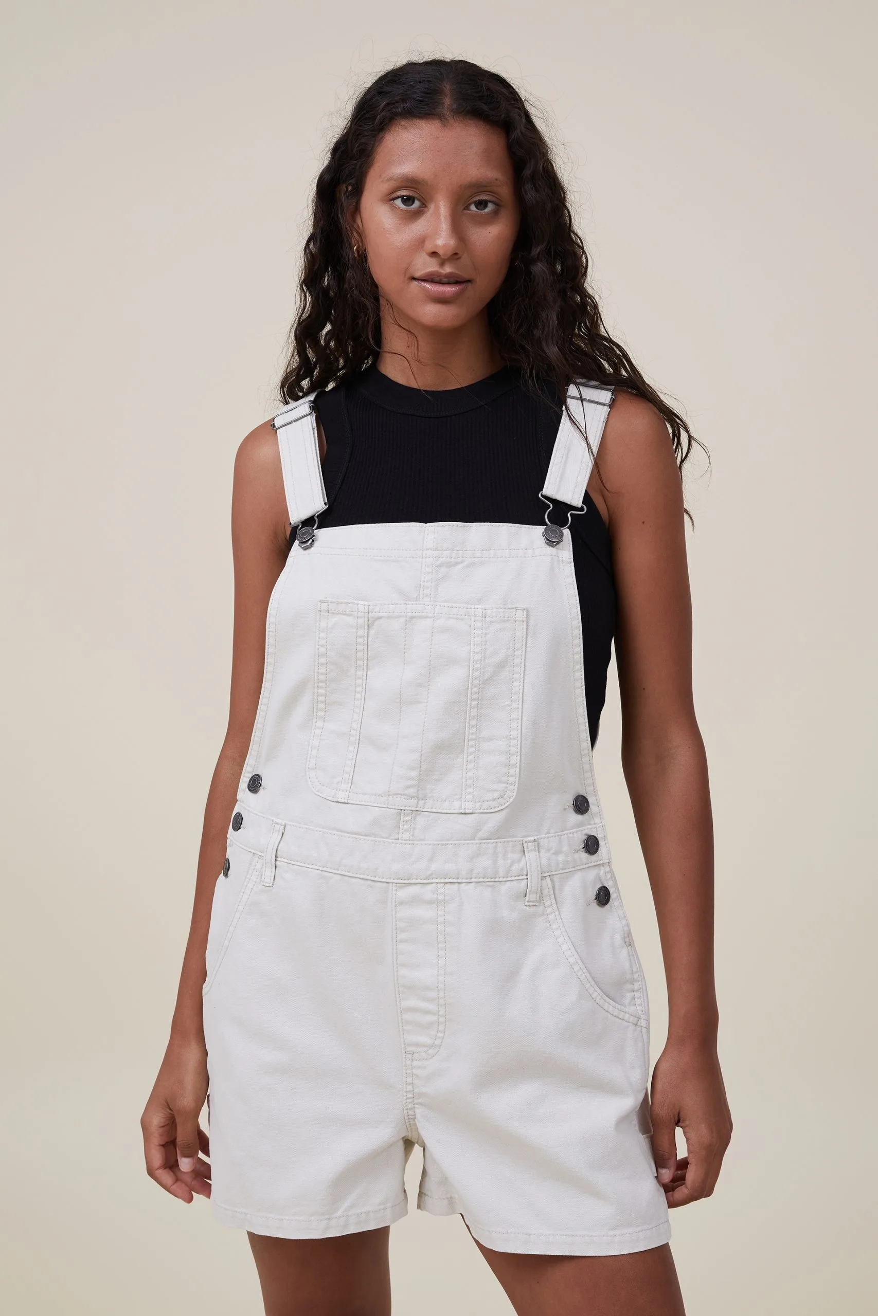 Cotton On Women Utility Canvas Short Overall 3 Cotton On Women Utility Canvas Short Overall