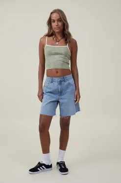 Cotton On Women 90 S Rib Square Neck Graphic Cami -Sweaters And Cardigans Sales 2056214 02 1