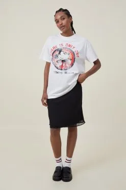 Cotton On Women Mickey Oversized Fit Lcn Graphic Tee -Sweaters And Cardigans Sales 2056239 01 4