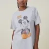 Cotton On Women Mickey Oversized Fit Lcn Graphic Tee