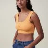 Cotton On Women Frankie Crop Henley Tank -Sweaters And Cardigans Sales 2056245 06 2