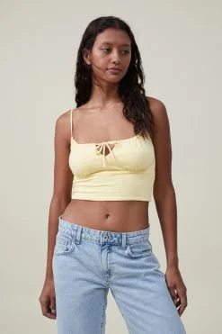 Cotton On Women Naomi Tie Front Cami