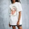 Cotton On Women Oversized Rolling Stones Music Tee -Sweaters And Cardigans Sales 2056338 02 2