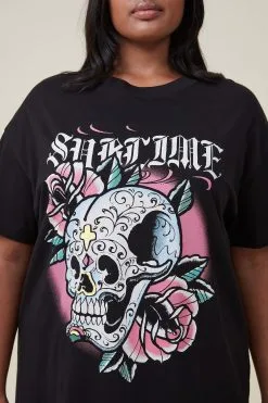 Cotton On Women The Oversized Graphic License Tee -Sweaters And Cardigans Sales 2056339 05 4