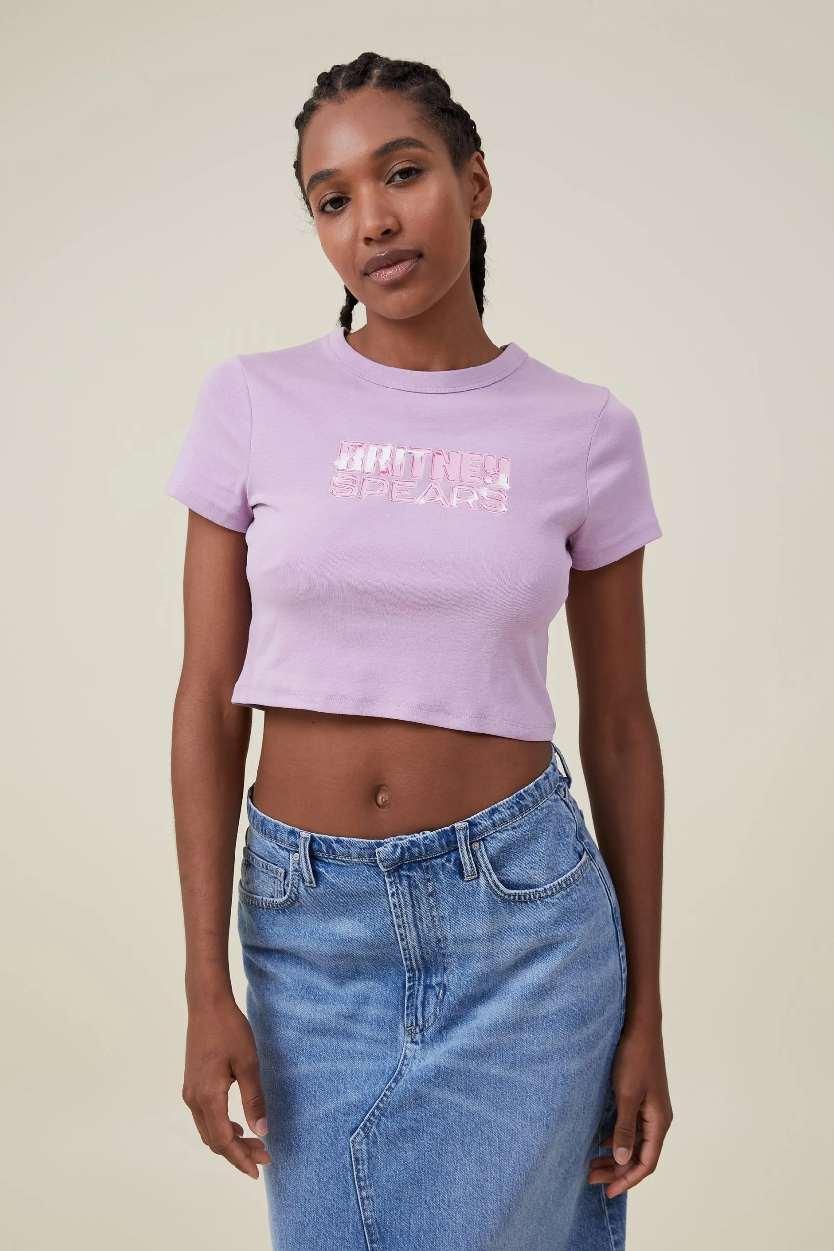 Cotton On Women Micro Fit Rib Graphic Music Tee 3 Cotton On Women Micro Fit Rib Graphic Music Tee