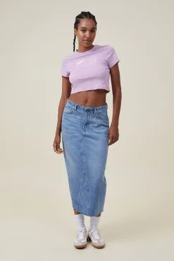 Cotton On Women Micro Fit Rib Graphic Music Tee 9 Cotton On Women Micro Fit Rib Graphic Music Tee -Sweaters And Cardigans Sales 2056341 02 4