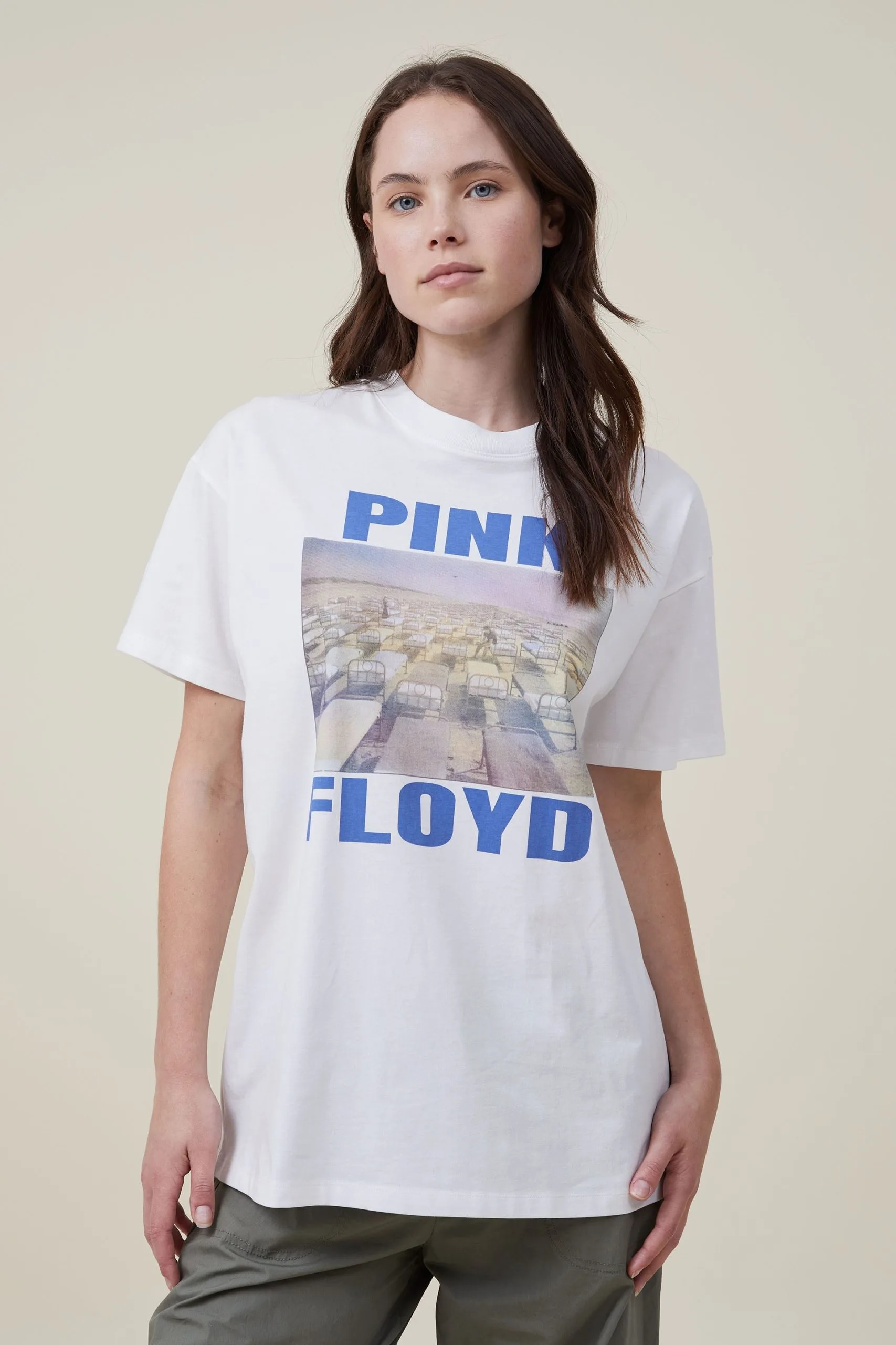 Cotton On Women Oversized Fit Pink Floyd Music Tee 3 Cotton On Women Oversized Fit Pink Floyd Music Tee