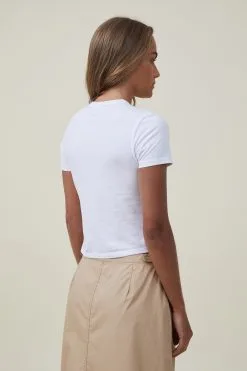 Cotton On Women Fitted Music Graphic Longline Tee -Sweaters And Cardigans Sales 2056347 02 3