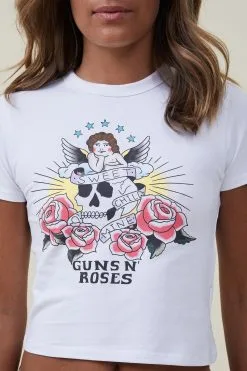 Cotton On Women Fitted Music Graphic Longline Tee -Sweaters And Cardigans Sales 2056347 02 4