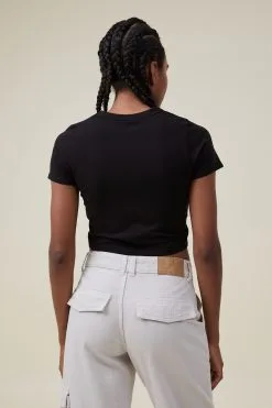 Cotton On Women Micro Fit Music Graphic Tee -Sweaters And Cardigans Sales 2056348 03 3