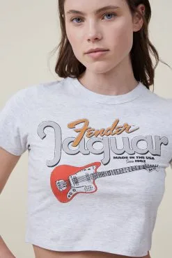 Cotton On Women Micro Fit Music Graphic Tee -Sweaters And Cardigans Sales 2056348 06 4