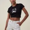 Cotton On Women Micro Fit Music Graphic Tee -Sweaters And Cardigans Sales 2056348 07 2