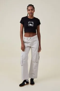 Cotton On Women Micro Fit Music Graphic Tee -Sweaters And Cardigans Sales 2056348 07 4