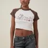 Cotton On Women Micro Fit Rib Raglan Music Graphic Tee -Sweaters And Cardigans Sales 2056349 01 2