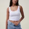 Cotton On Women Christie Rouched Side Tank -Sweaters And Cardigans Sales 2056359 01 2