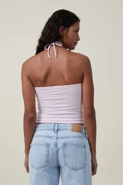 Cotton On Women Christie Rouched Front Halter Tube -Sweaters And Cardigans Sales 2056432 04 3