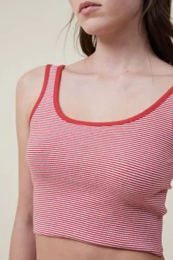 Cotton On Women The One Organic Rib Crop Tank 9 Cotton On Women The One Organic Rib Crop Tank -Sweaters And Cardigans Sales 2056433 07 4