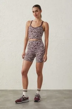 Body Seamless Rib Bike Short