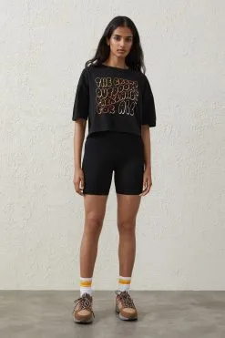 Body Seamless Rib Bike Short