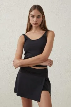 Body Smoothing Side Split Skirt -Sweaters And Cardigans Sales 6335275 01 4