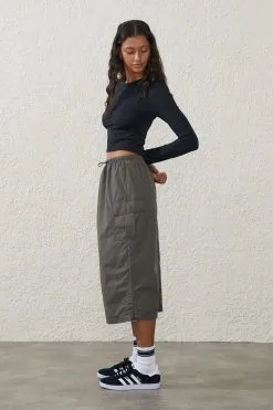 Body Active Parachute Midi Skirt -Sweaters And Cardigans Sales 6336019 01 5